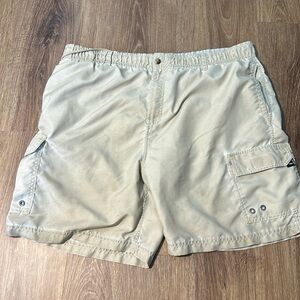 Dockers Mens lined swim trunks size XXL